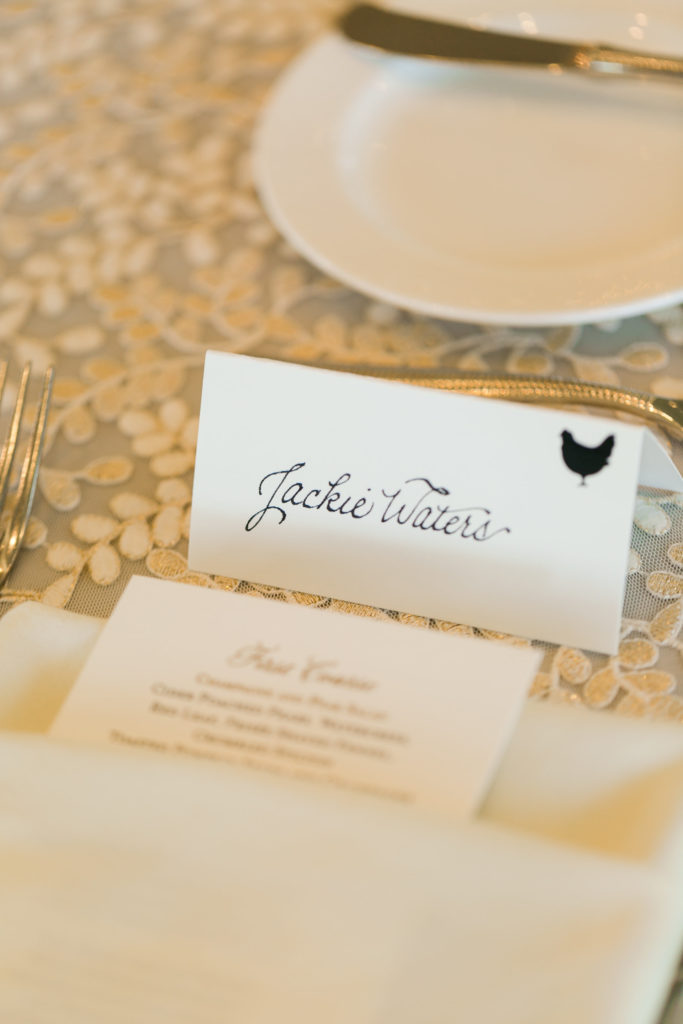 placecards table setting wedding